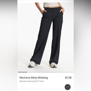 NWT Vuori Wideleg Meta Pant